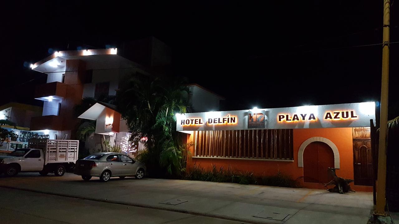 Lázaro Cárdenas Delfin Playa Azul酒店 外观 照片